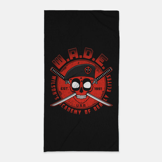 Wade Academy-None-Beach-Towel-pigboom