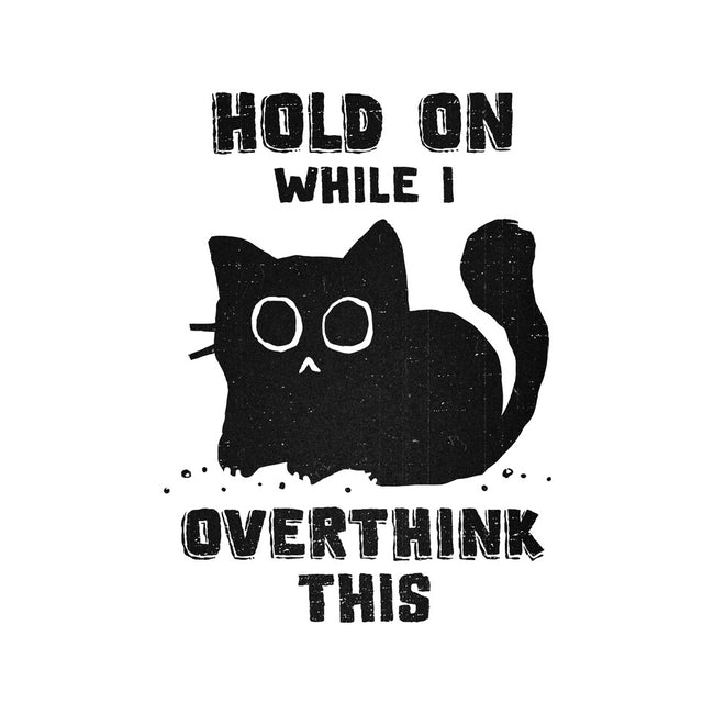 Hold On While I Overthink This-Youth-Pullover-Sweatshirt-kg07