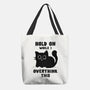 Hold On While I Overthink This-None-Basic Tote-Bag-kg07