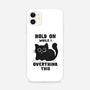 Hold On While I Overthink This-iPhone-Snap-Phone Case-kg07