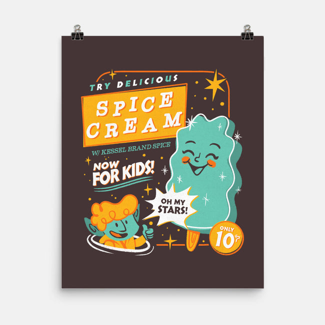 Try Delicious Spice Cream-None-Matte-Poster-Aarons Art Room