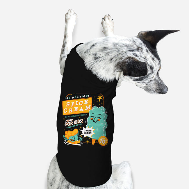 Try Delicious Spice Cream-Dog-Basic-Pet Tank-Aarons Art Room