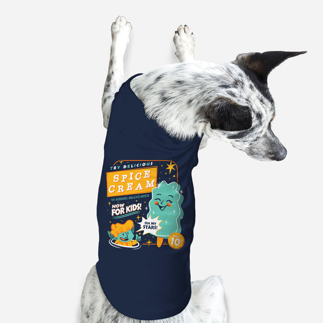 Try Delicious Spice Cream-Dog-Basic-Pet Tank-Aarons Art Room