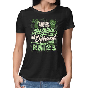 We All Grow At Different Rates