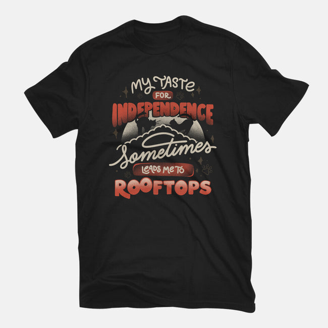 Leads Me To Rooftops-Youth-Basic-Tee-tobefonseca