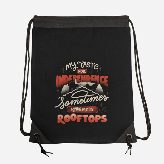 Leads Me To Rooftops-None-Drawstring-Bag-tobefonseca