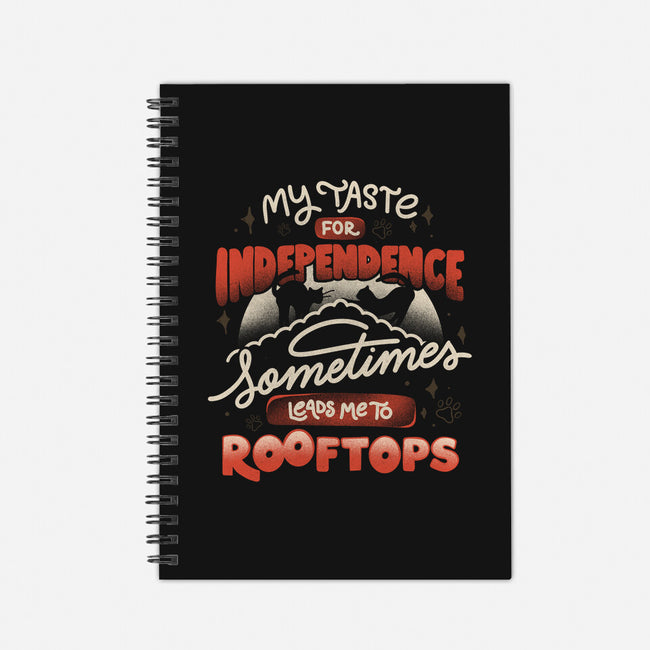 Leads Me To Rooftops-None-Dot Grid-Notebook-tobefonseca