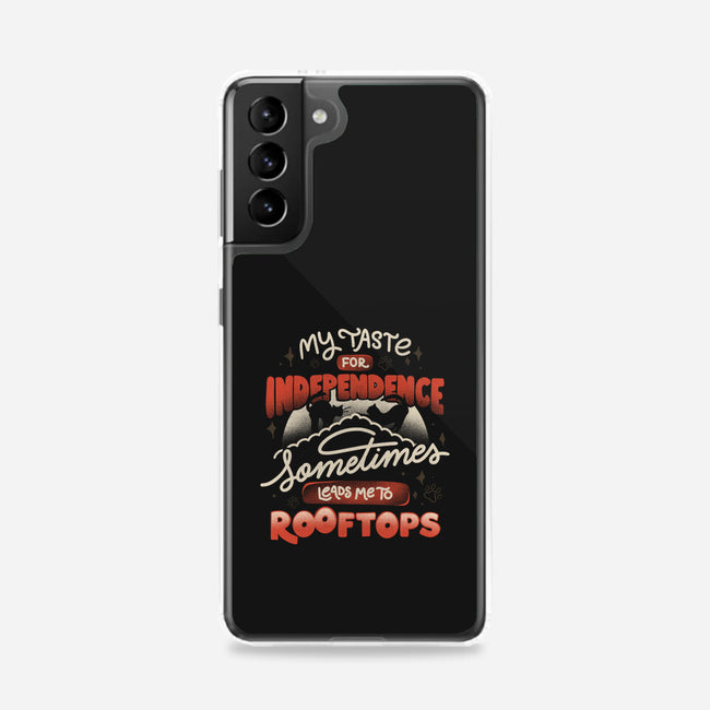 Leads Me To Rooftops-Samsung-Snap-Phone Case-tobefonseca