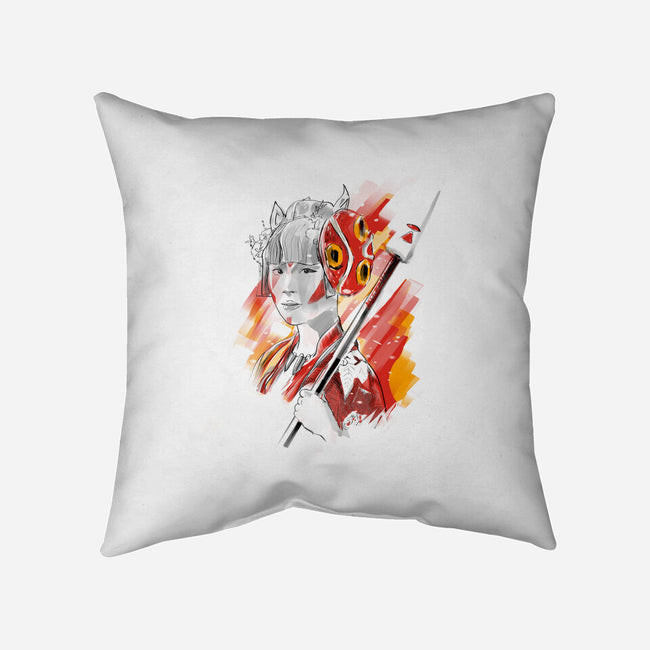 The Princess IRL-None-Removable Cover-Throw Pillow-kharmazero