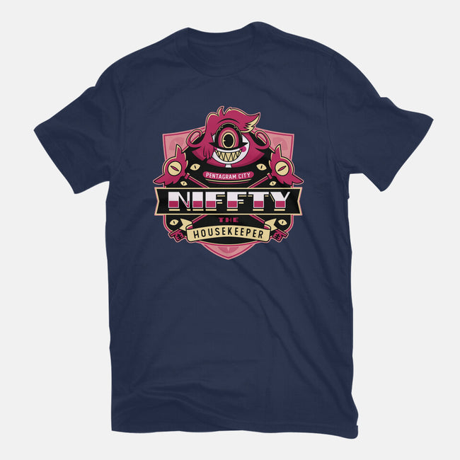 Niffty Housekeeper-Womens-Fitted-Tee-LAGELANTEE