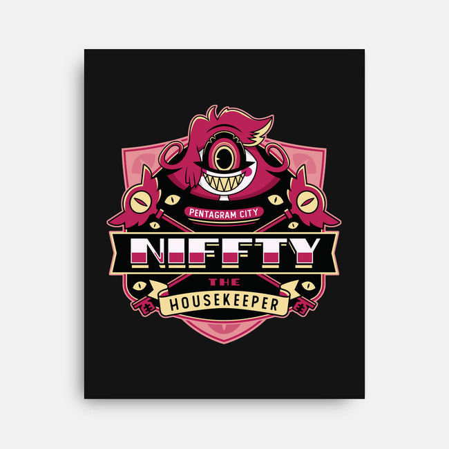 Niffty Housekeeper-None-Stretched-Canvas-LAGELANTEE