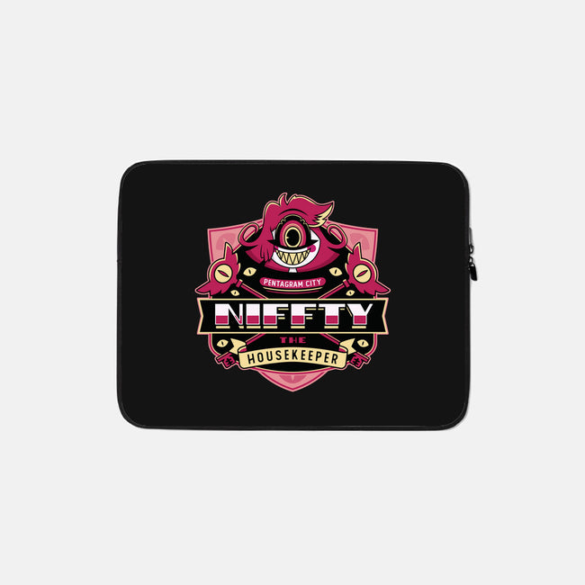 Niffty Housekeeper-None-Zippered-Laptop Sleeve-LAGELANTEE