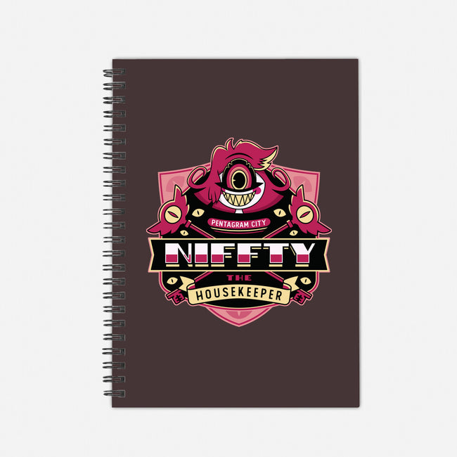 Niffty Housekeeper-None-Dot Grid-Notebook-LAGELANTEE