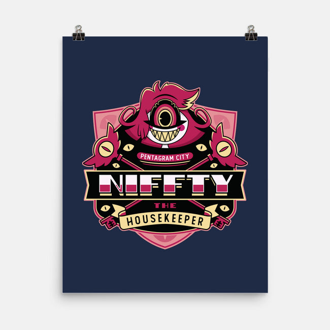 Niffty Housekeeper-None-Matte-Poster-LAGELANTEE