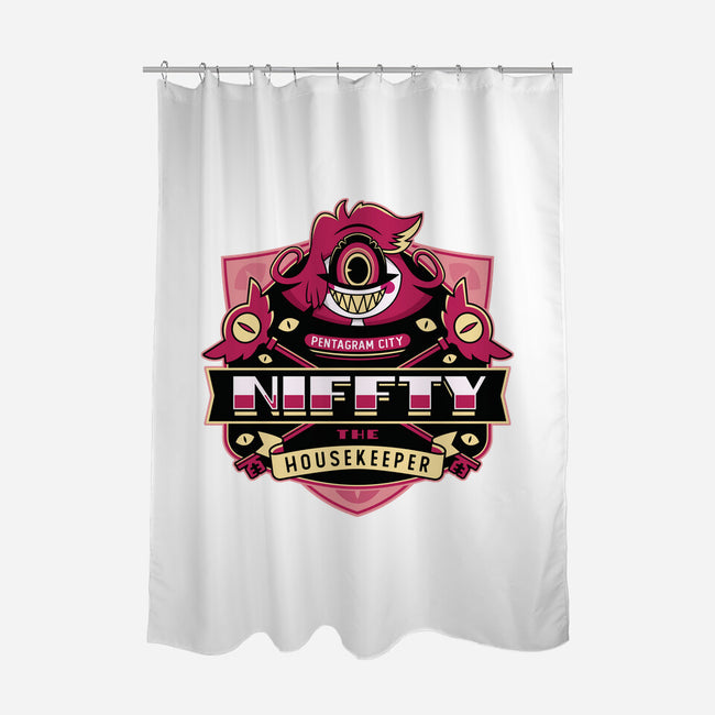 Niffty Housekeeper-None-Polyester-Shower Curtain-LAGELANTEE