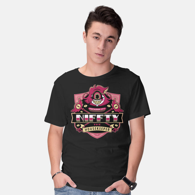 Niffty Housekeeper-Mens-Basic-Tee-LAGELANTEE