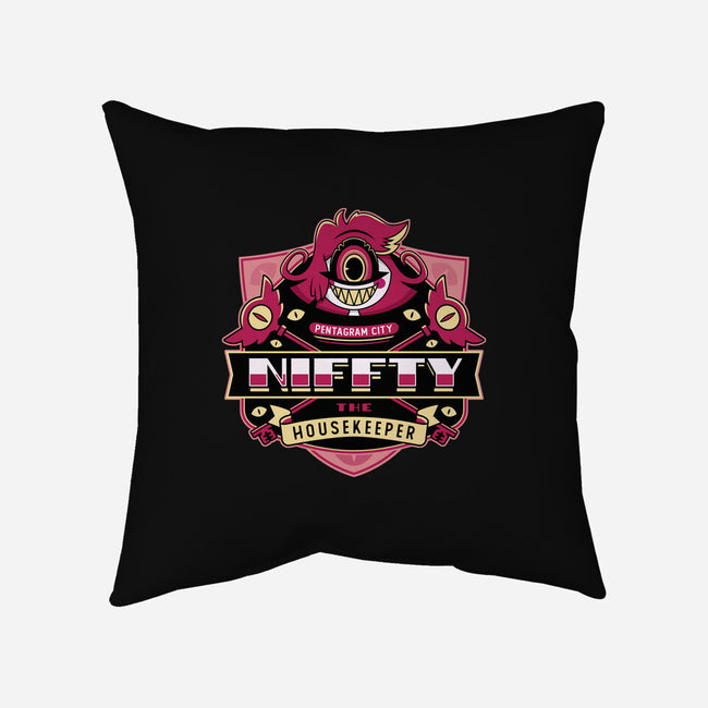 Niffty Housekeeper-None-Removable Cover w Insert-Throw Pillow-LAGELANTEE