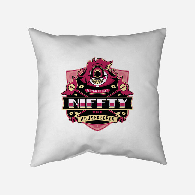 Niffty Housekeeper-None-Removable Cover w Insert-Throw Pillow-LAGELANTEE