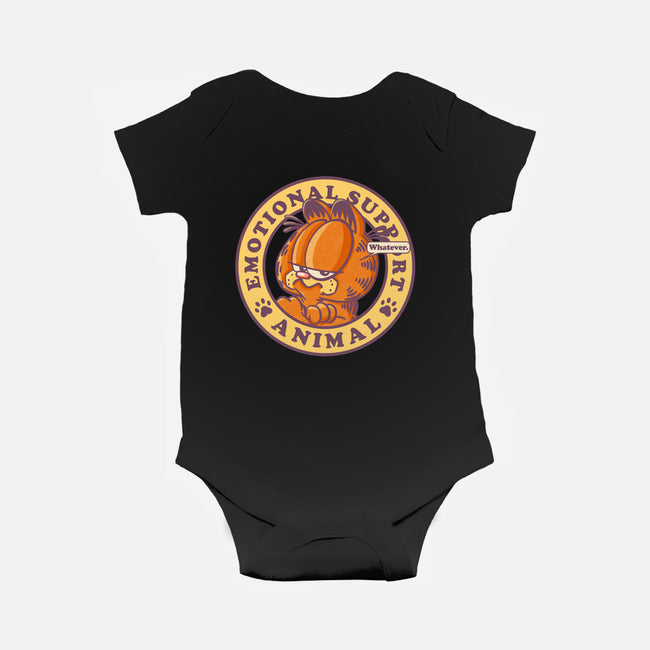 Emotional Support Cat-Baby-Basic-Onesie-Kakafuty