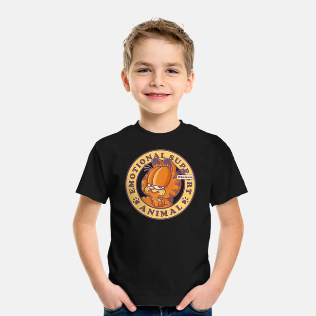 Emotional Support Cat-Youth-Basic-Tee-Kakafuty