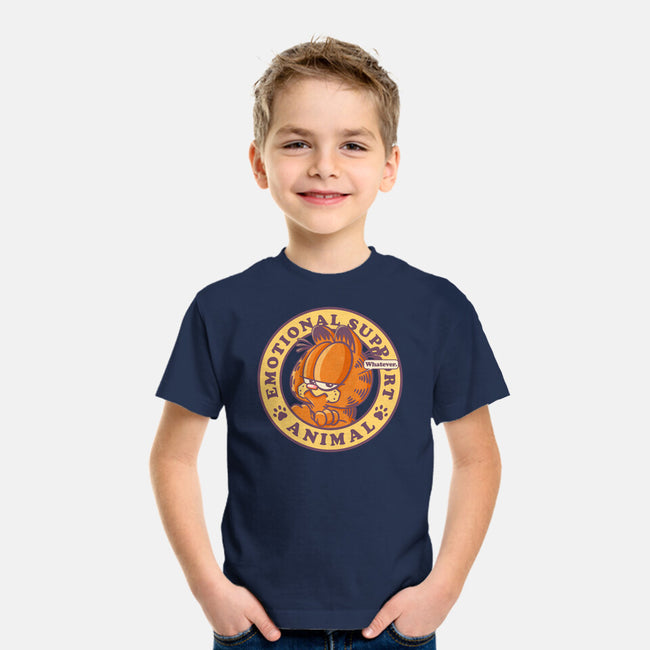 Emotional Support Cat-Youth-Basic-Tee-Kakafuty