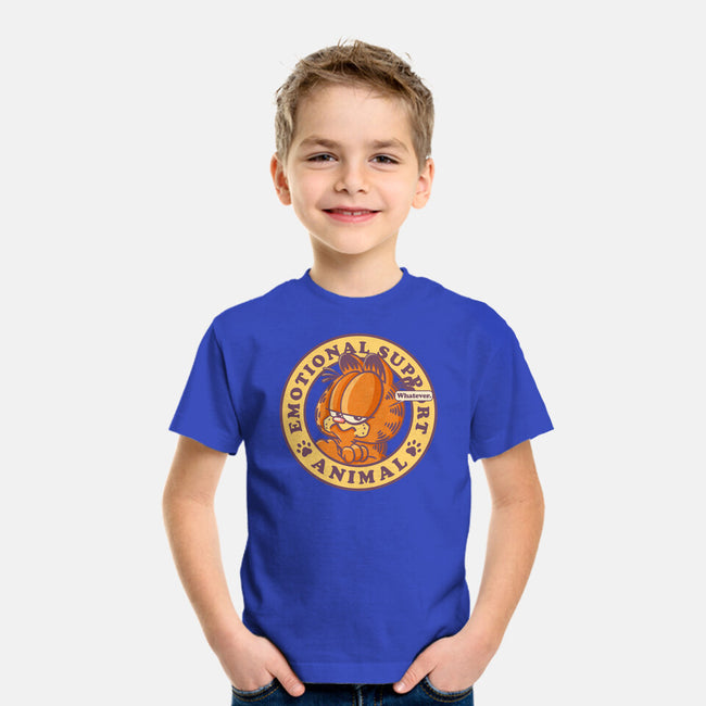 Emotional Support Cat-Youth-Basic-Tee-Kakafuty