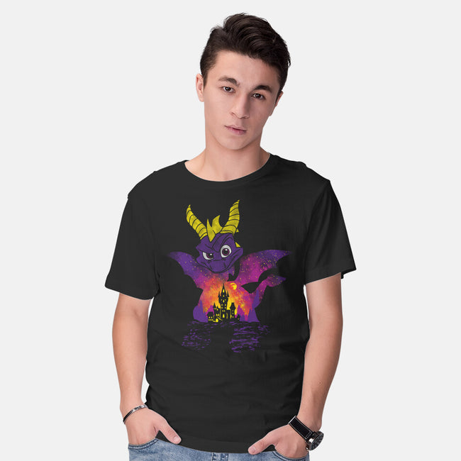 Dragon Warrior-Mens-Basic-Tee-dalethesk8er