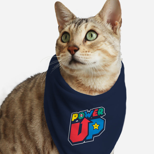 Power Up-Cat-Bandana-Pet Collar-krisren28