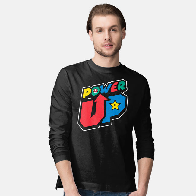 Power Up-Mens-Long Sleeved-Tee-krisren28