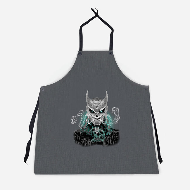 Kaiju No 8-Unisex-Kitchen-Apron-Afire