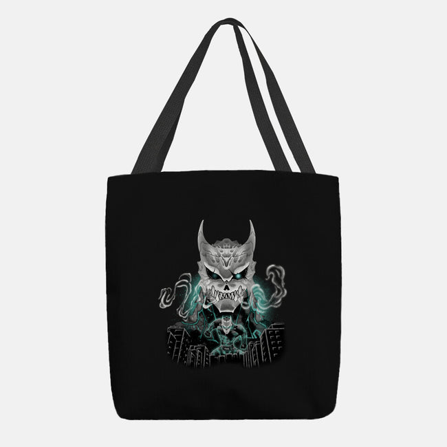 Kaiju No 8-None-Basic Tote-Bag-Afire