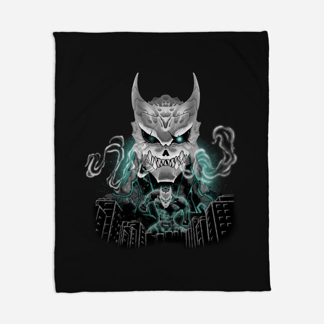 Kaiju No 8-None-Fleece-Blanket-Afire