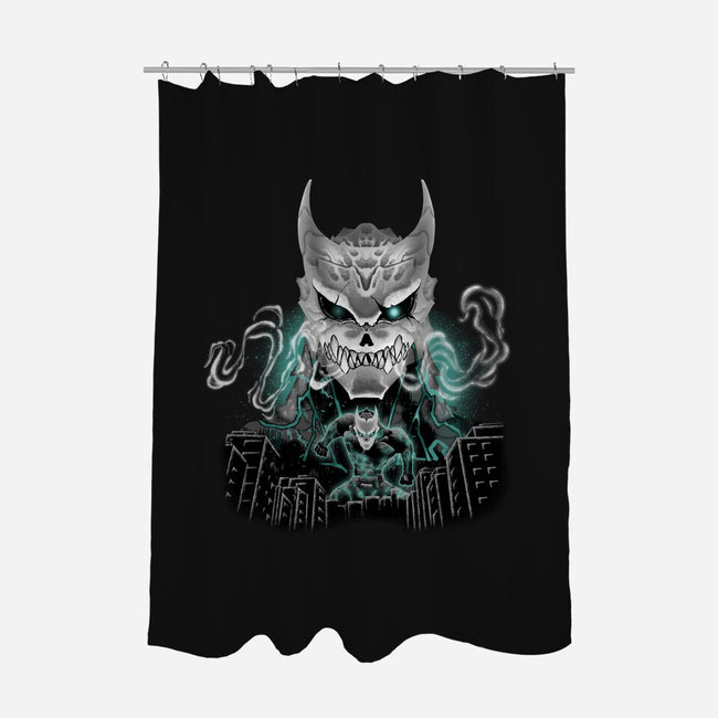 Kaiju No 8-None-Polyester-Shower Curtain-Afire