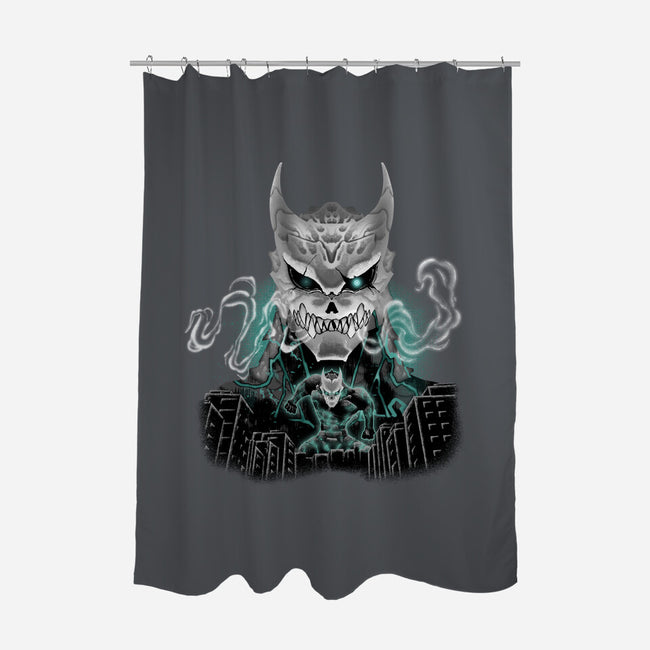 Kaiju No 8-None-Polyester-Shower Curtain-Afire