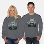 Kaiju No 8-Unisex-Crew Neck-Sweatshirt-Afire