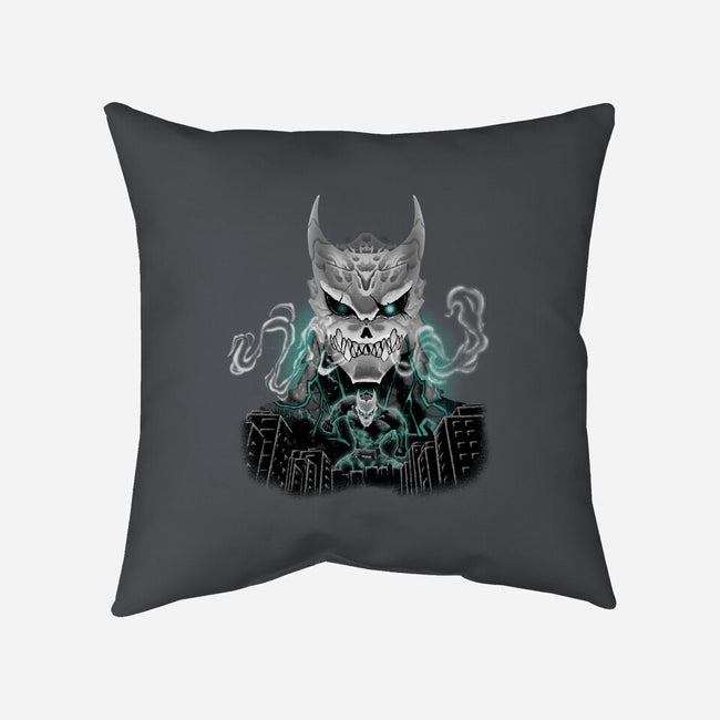 Kaiju No 8-None-Non-Removable Cover w Insert-Throw Pillow-Afire