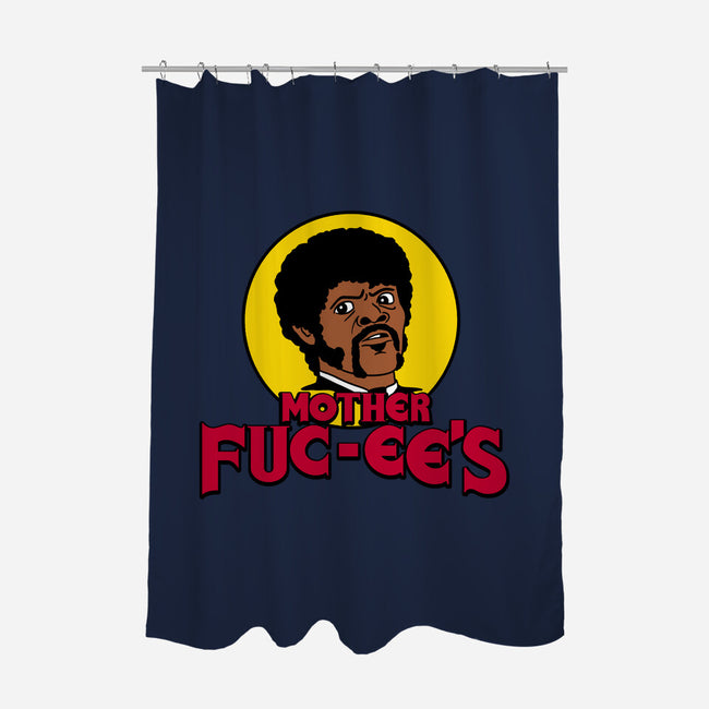Mother Fuc-ee's-None-Polyester-Shower Curtain-Aarons Art Room