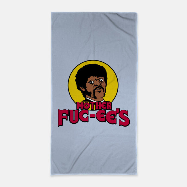 Mother Fuc-ee's-None-Beach-Towel-Aarons Art Room