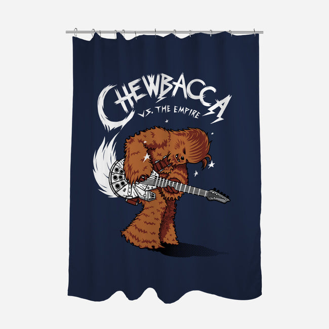 Epic Chewie-None-Polyester-Shower Curtain-Tronyx79