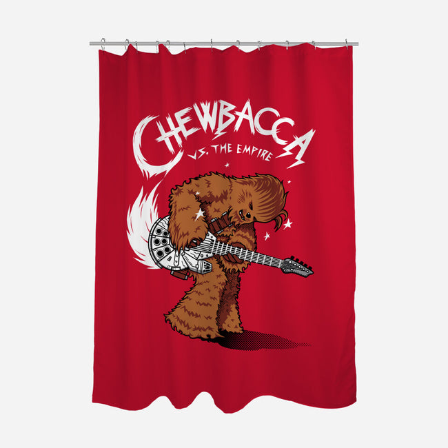 Epic Chewie-None-Polyester-Shower Curtain-Tronyx79