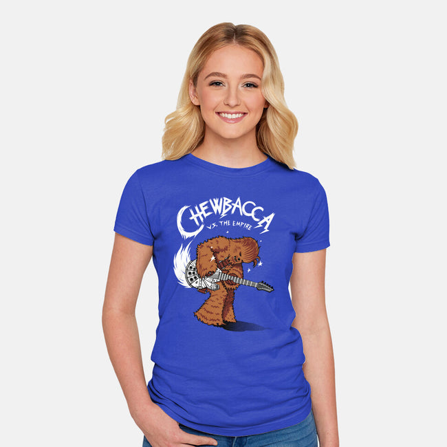 Epic Chewie-Womens-Fitted-Tee-Tronyx79