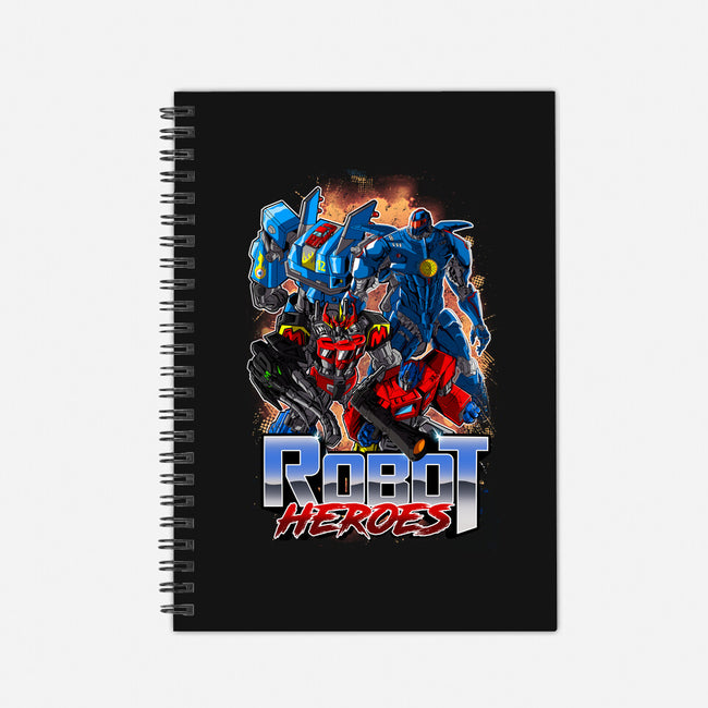 Robot Heroes-None-Dot Grid-Notebook-Diego Oliver
