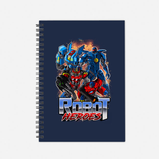 Robot Heroes-None-Dot Grid-Notebook-Diego Oliver