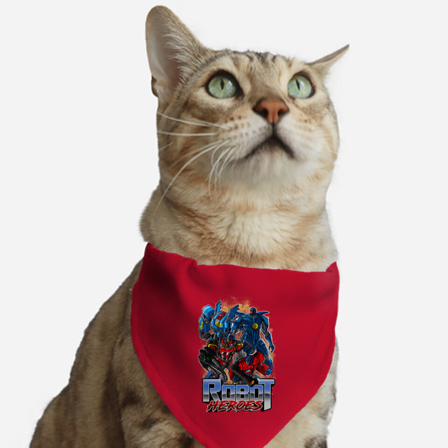 Robot Heroes-Cat-Adjustable-Pet Collar-Diego Oliver