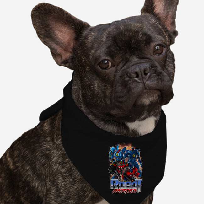 Robot Heroes-Dog-Bandana-Pet Collar-Diego Oliver