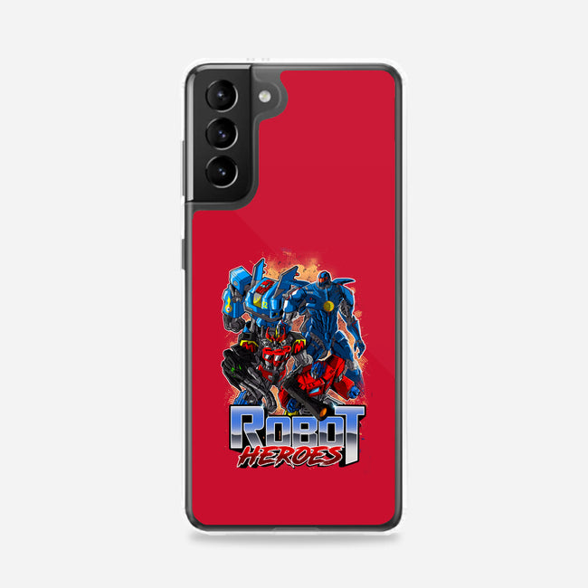 Robot Heroes-Samsung-Snap-Phone Case-Diego Oliver