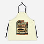 Dinosaur Exploration Vehicle-Unisex-Kitchen-Apron-glitchygorilla