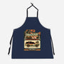 Dinosaur Exploration Vehicle-Unisex-Kitchen-Apron-glitchygorilla