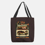 Dinosaur Exploration Vehicle-None-Basic Tote-Bag-glitchygorilla