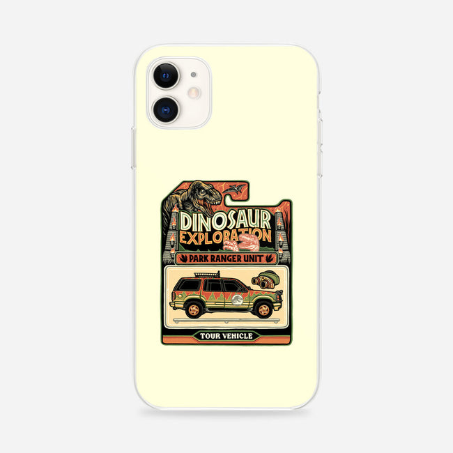 Dinosaur Exploration Vehicle-iPhone-Snap-Phone Case-glitchygorilla